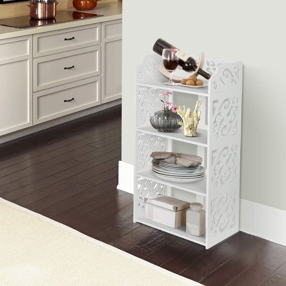 Shoe Rack Durable Space Saving Storage Organizer Small 4 Tiers