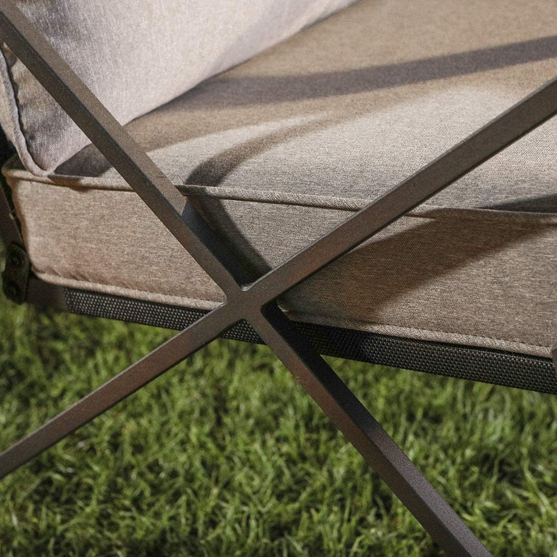 Bistro Set Patio Rocking Chairs Outdoor Furniture 3 Piece