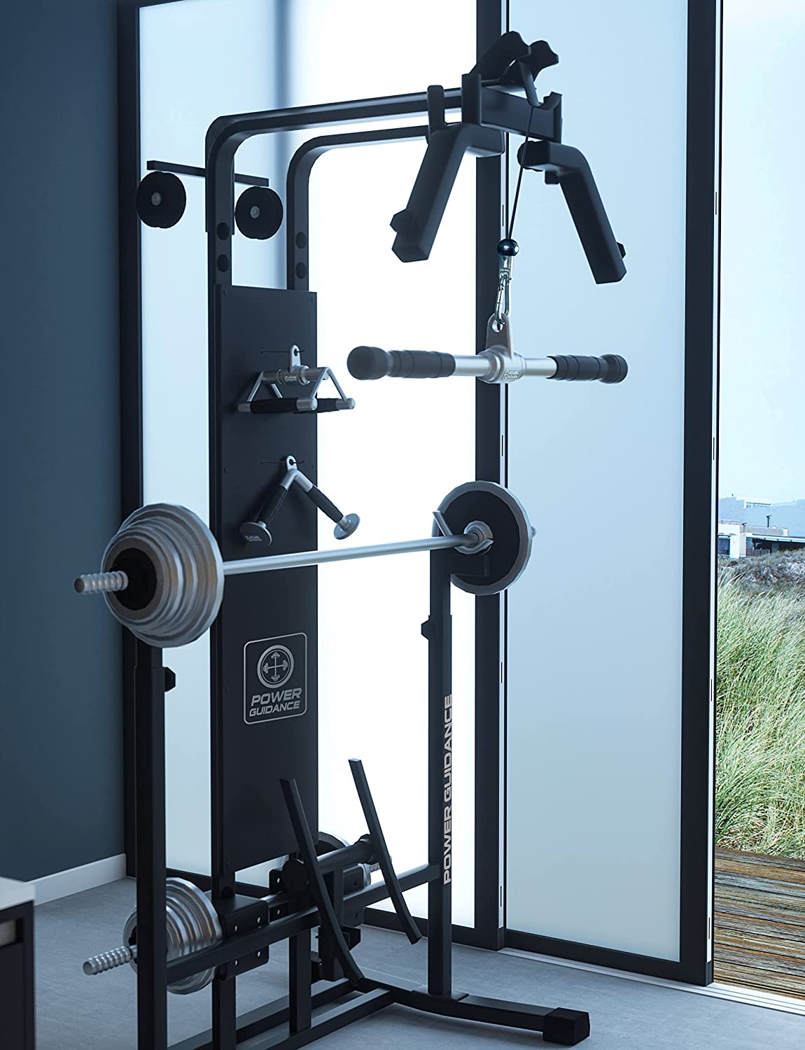 Triceps Pull Down Attachment Cable Machine Accessories for Home Gym