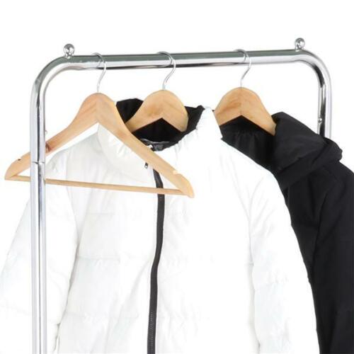 Rolling Laundry Cart On Wheels Organizer Storage Basket Pole Hanger Heavy Duty