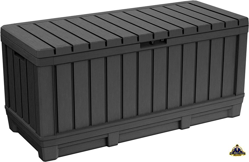 Deck Box-Organization and Storage 90 Gallon, Graphite