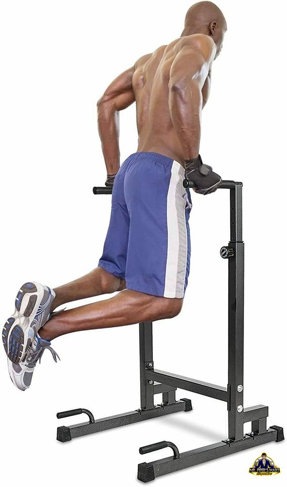 Multi-Function Push Up Bar Exercise Equipment Adjustable Dip Stand Station Home Gym Workout