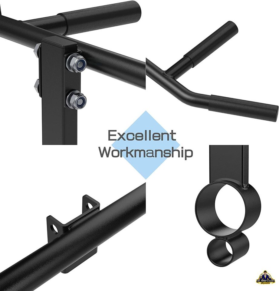 T Bar Row Multi-Grip Handle Bar Attachment with Rubber Grip