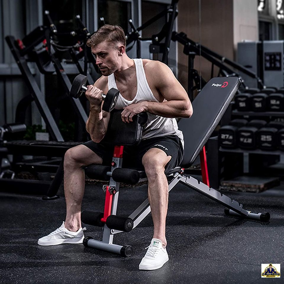 Workout Bench for Full Body Training, Multi-Purpose Foldable Incline/Decline