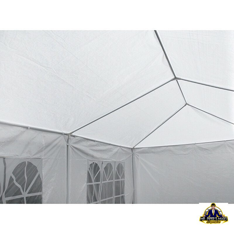 Outdoor Gazebo Canopy Wedding Party Tent 6 Removable Window Walls 10'x20' White