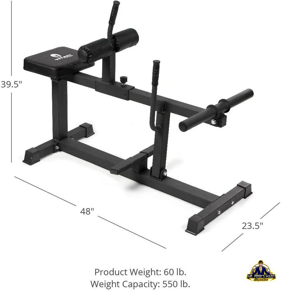 Plate-Loaded Seated Calf Raise Machine, Rated 550 LB