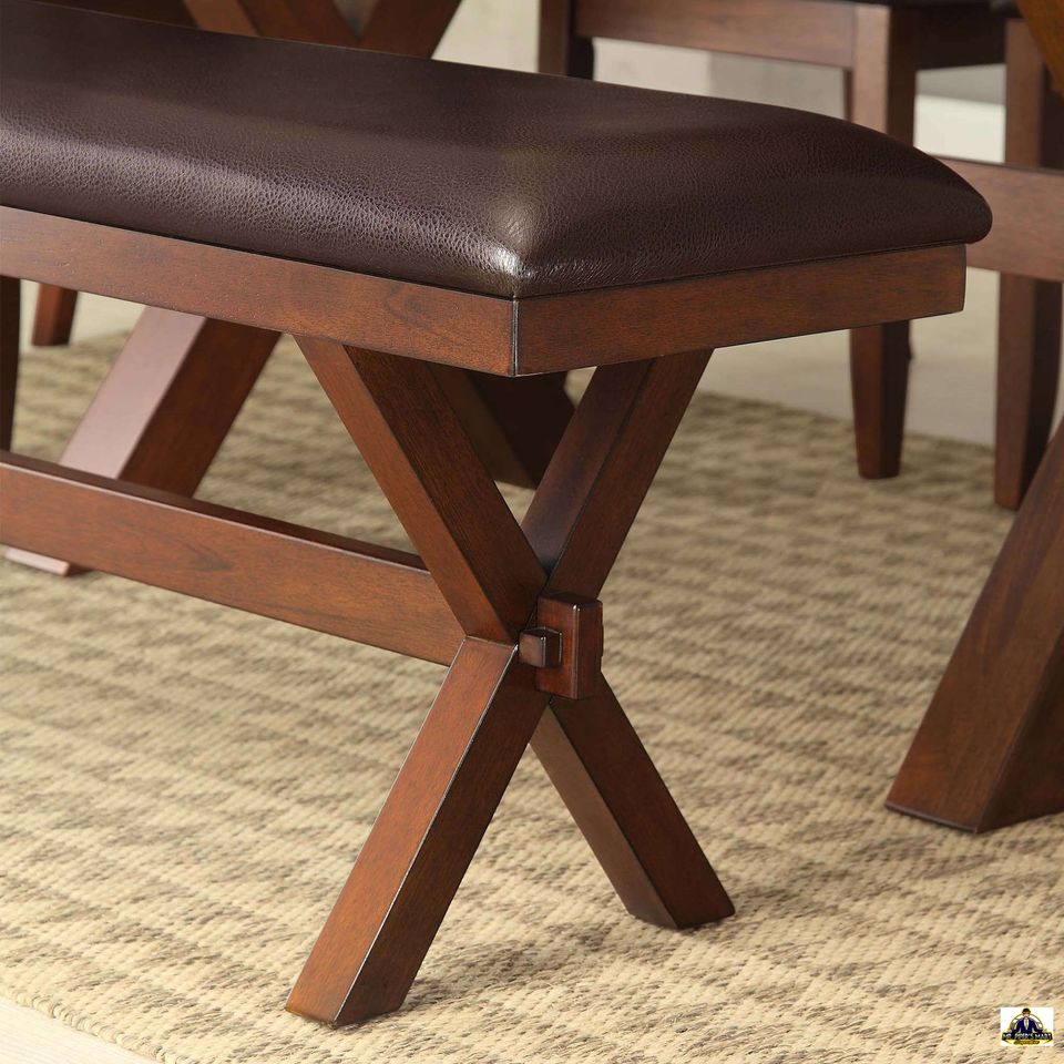 Dining Table Bench, Espresso Finish