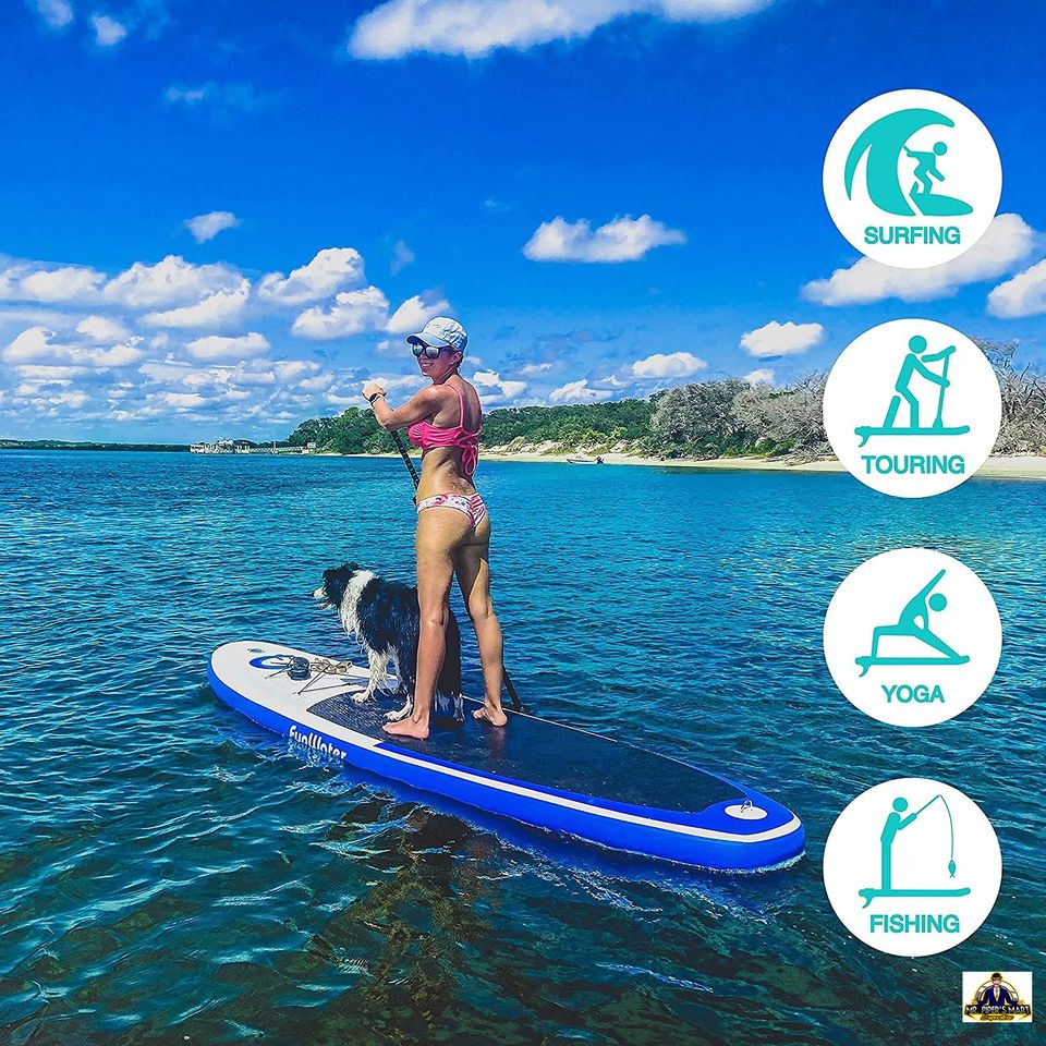 Stand Up Paddle Board 11'x33''x6'' Ultra-Light (20.4lbs) Inflatable Paddleboard with Accessories