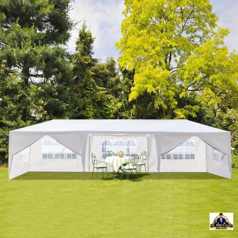 Canopy Tent with 8 Side Walls 10' x 30'
