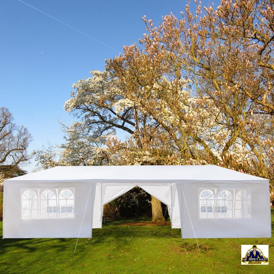 Canopy Tent with 8 Side Walls 10' x 30'