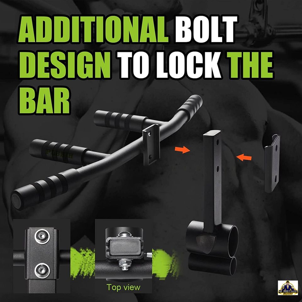 T Bar Row Handle Landmine Attachment fits 1“ Standard or 2” Olympic Barbell 300 lbs Weight Capacity