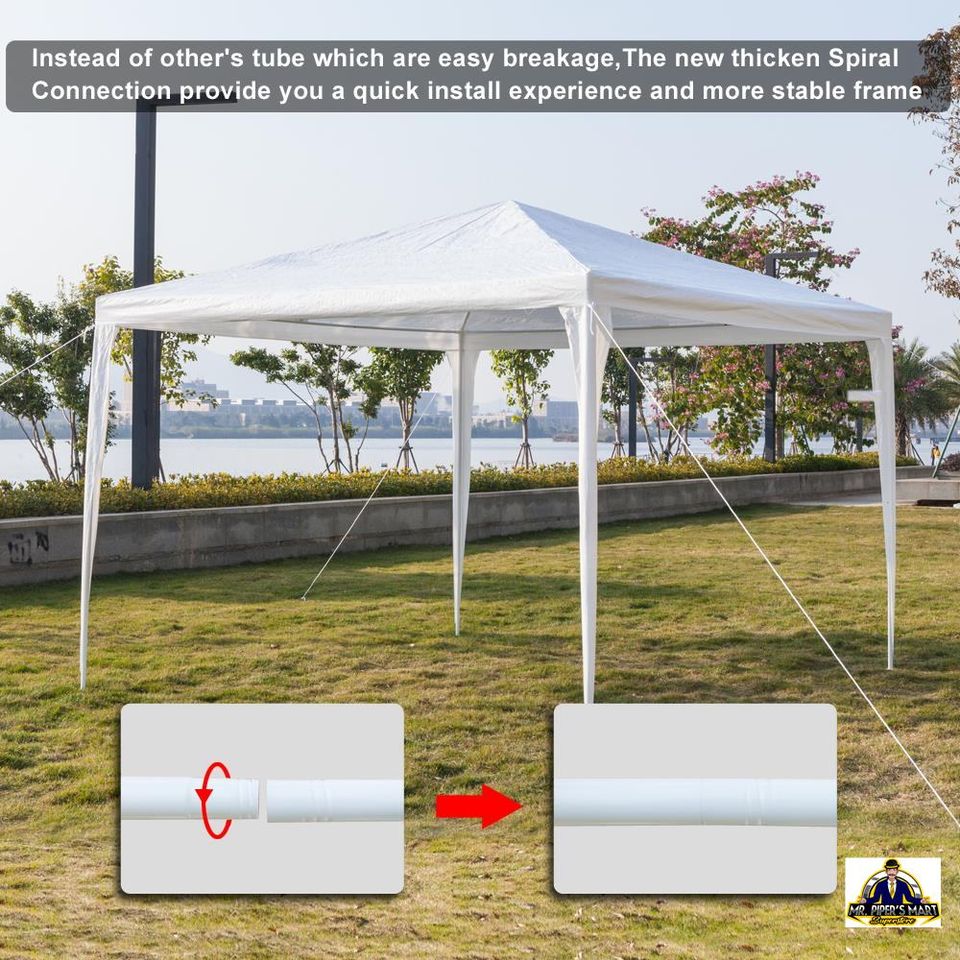 Party Canopy Wedding Tent Waterproof 10'X10'