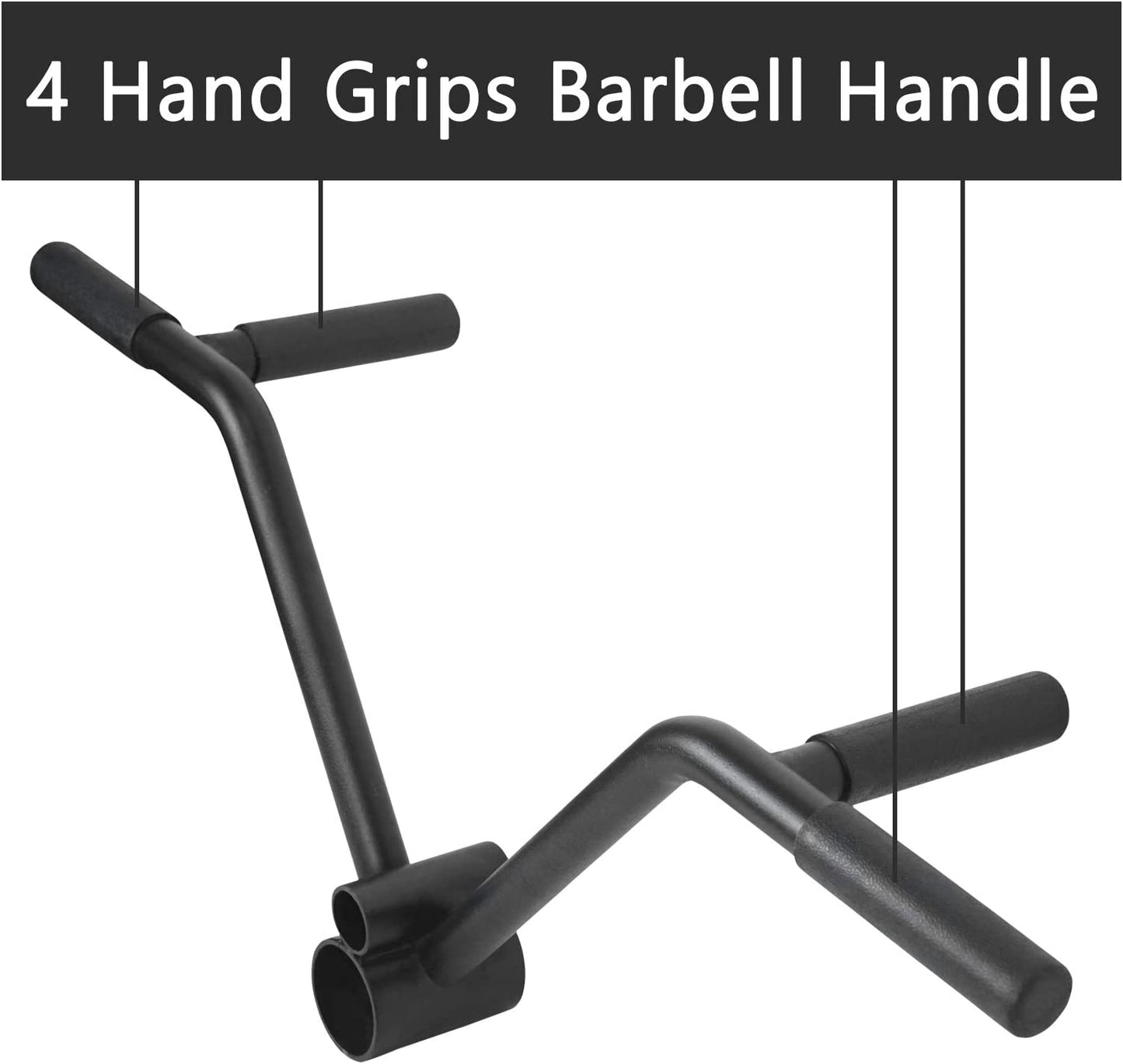 Multi-Grip Landmine Handle Heavy Landmine Stand