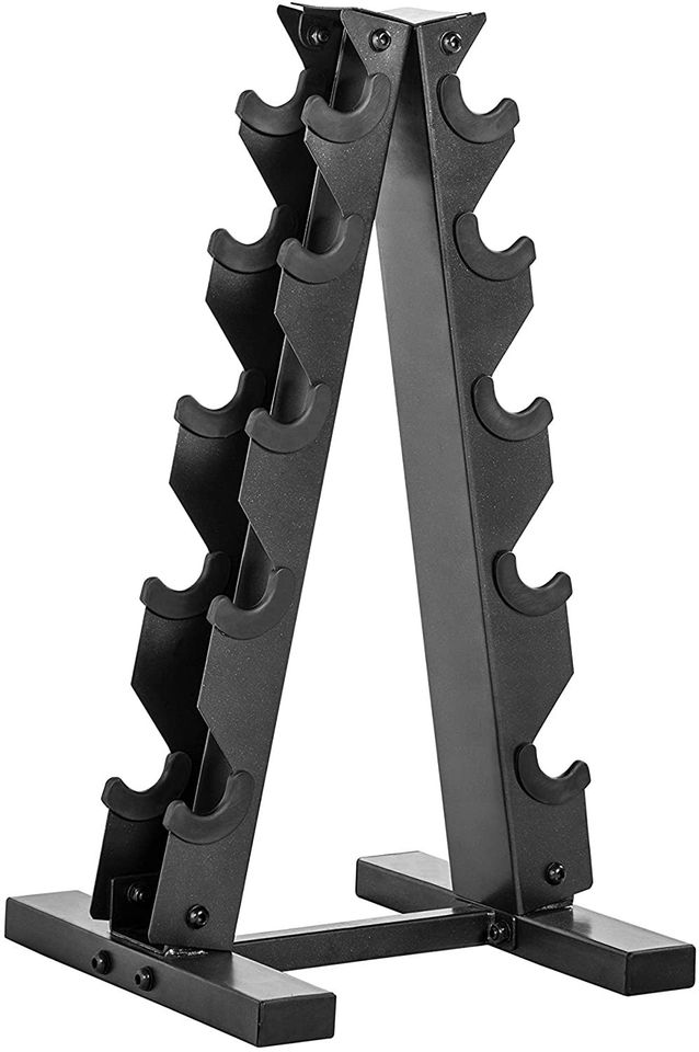 Barbell A-Frame Dumbbell Rack