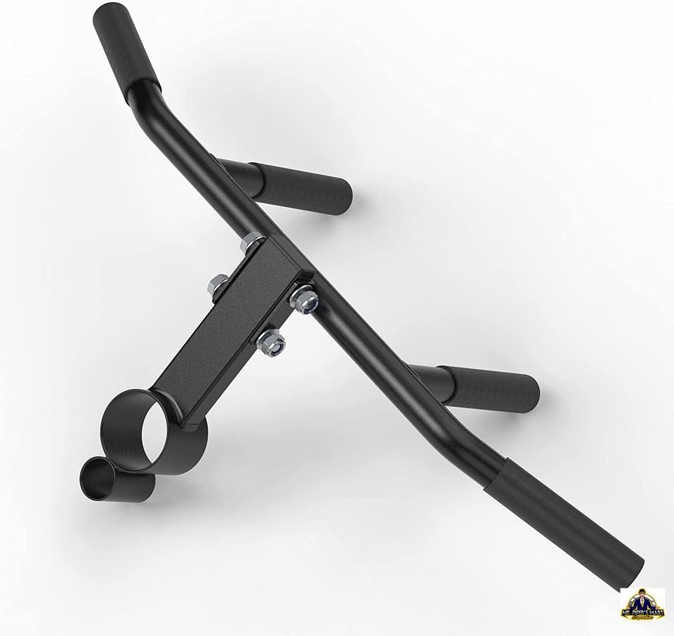 T Bar Row Multi-Grip Handle Bar Attachment with Rubber Grip