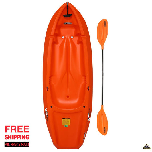 Wave 6 ft Youth Kayak (Paddle Included)