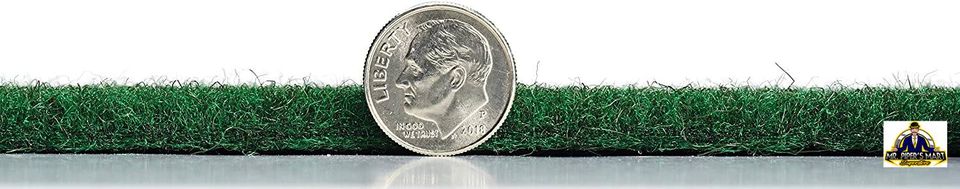 8'x10' Durable Grass Indoor Outdoor Turf Rugs  100% Life Wear and Weather Proof