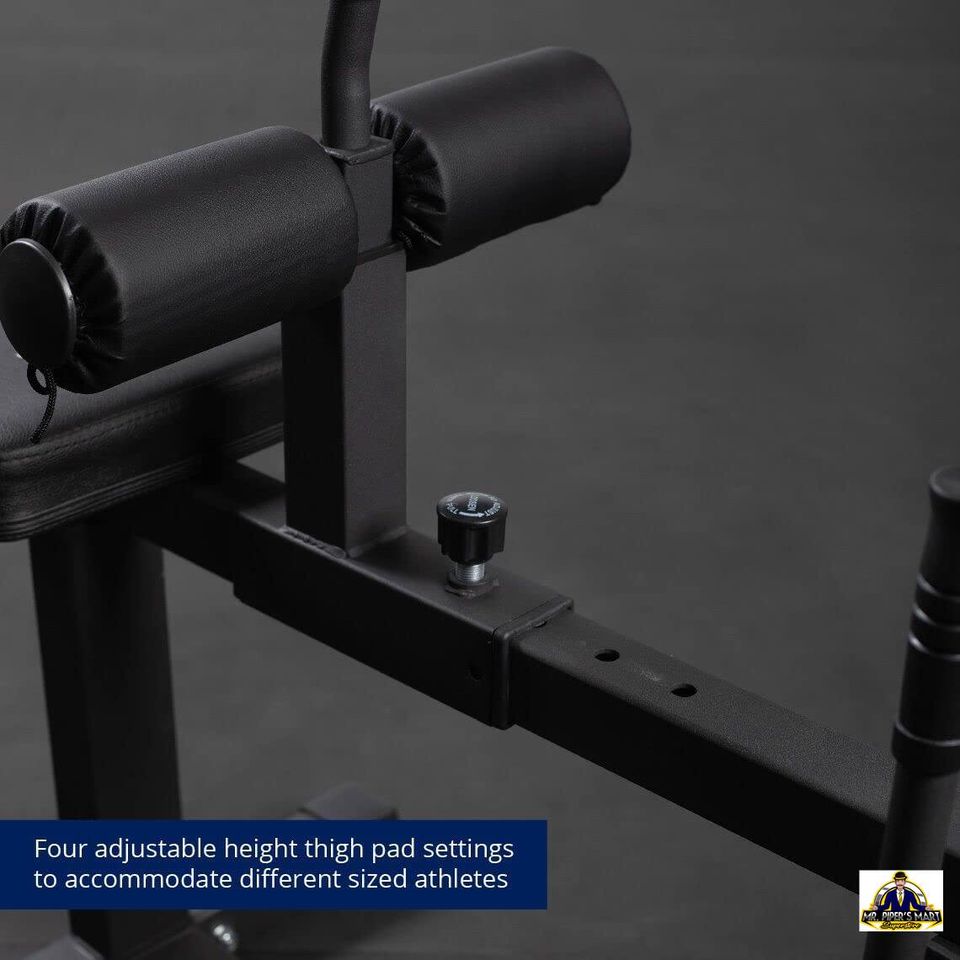 Plate-Loaded Seated Calf Raise Machine, Rated 550 LB